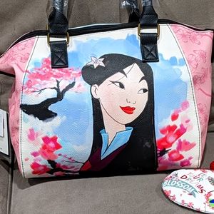 Loungefly Disney Mulan Satchel and handmade coin purse